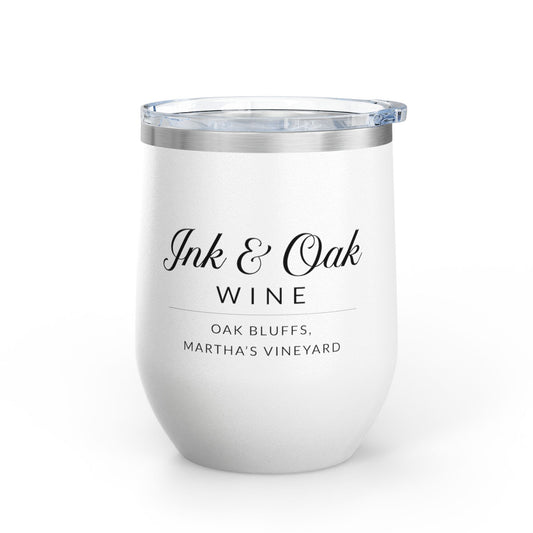 Ink & Oak Wine Tumbler