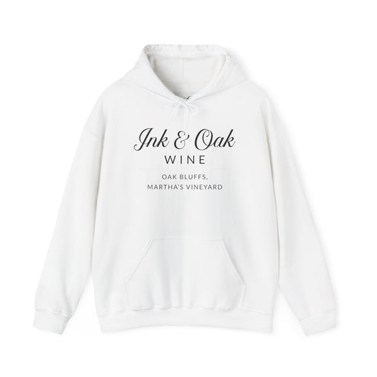 Ink & Oak Wine Hoodie - Cozy Sweatshirt for Vineyard Lovers