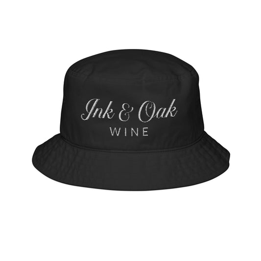 Ink & Oak Wine Embroidered Bucket Hat